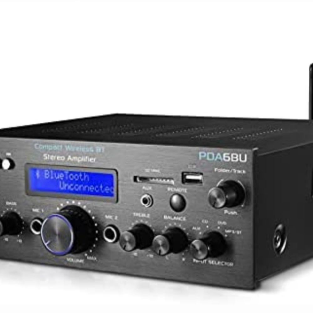 Pyle Amplifier color black